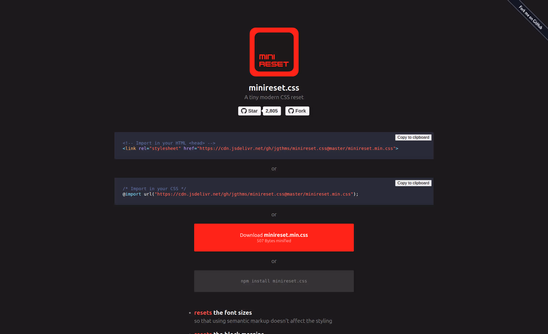 minireset.css